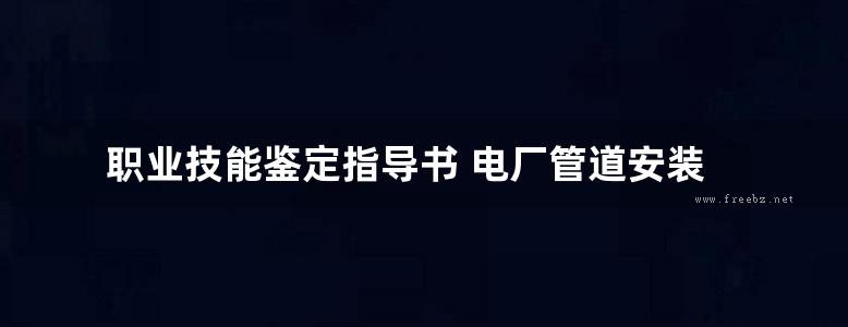 职业技能鉴定指导书 电厂管道安装